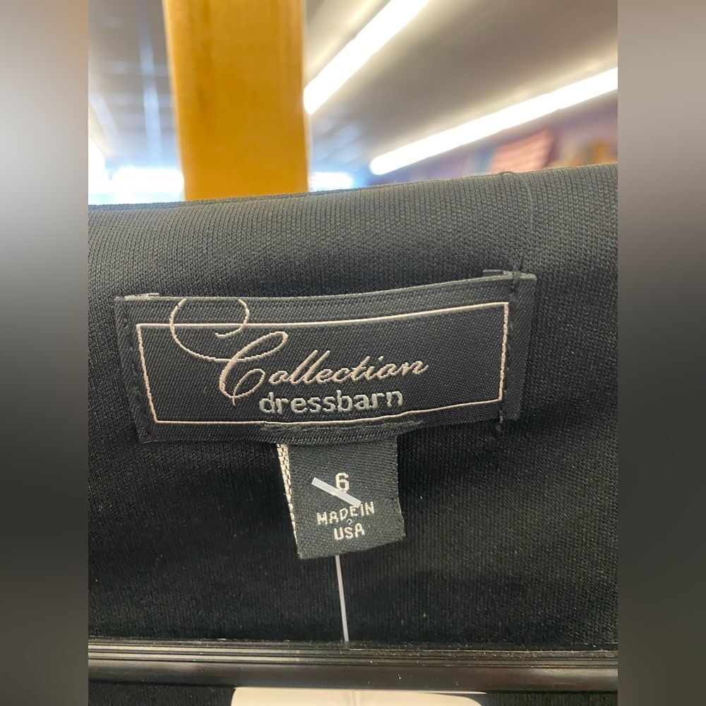 Collection Dressbarn sz. 6 black w/emblishments NEW - Picture 2 of 3